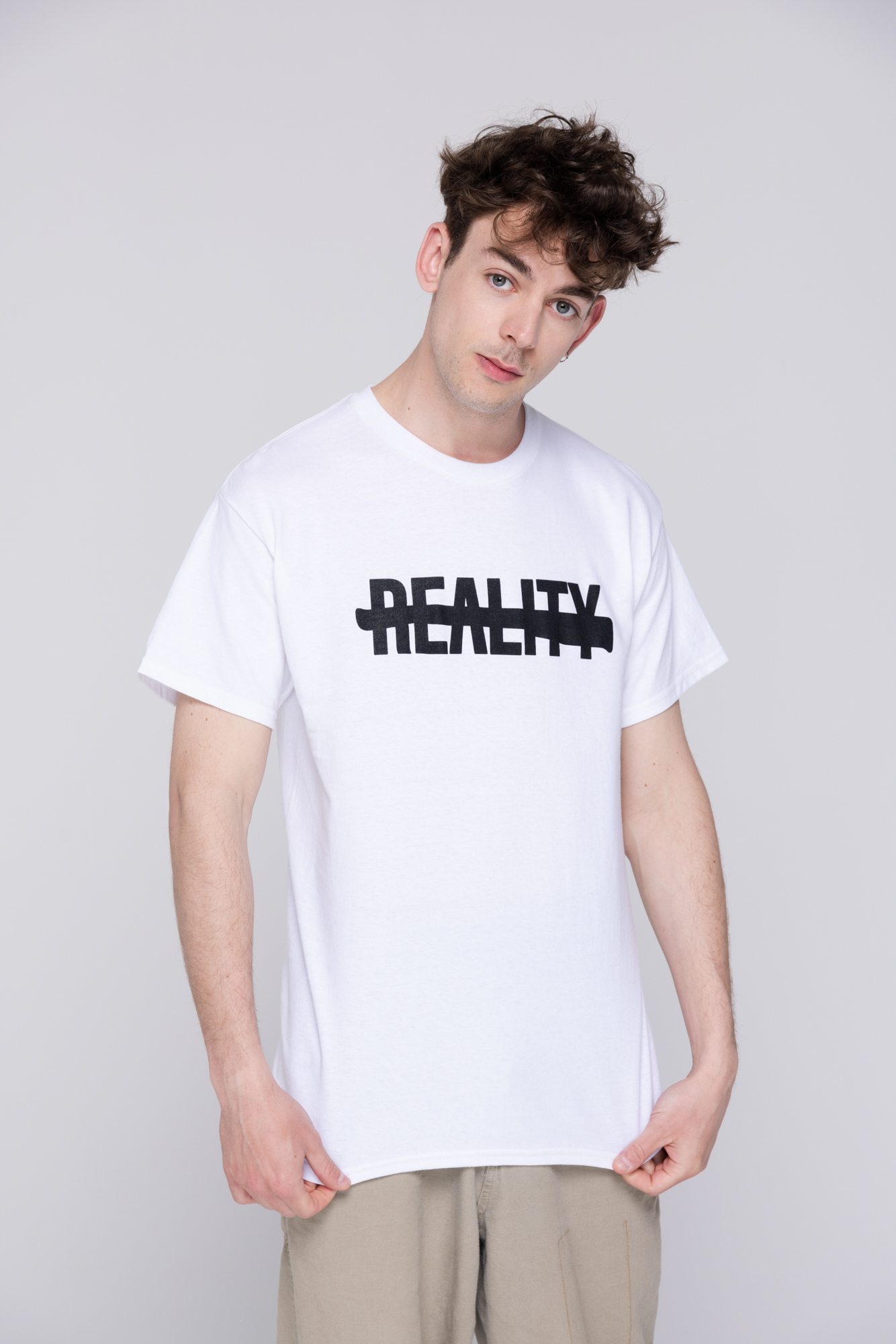 Reality férfi póló